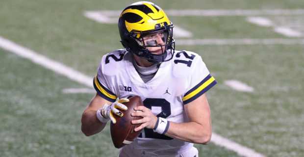 Michigan football quarterback Cade McNamara